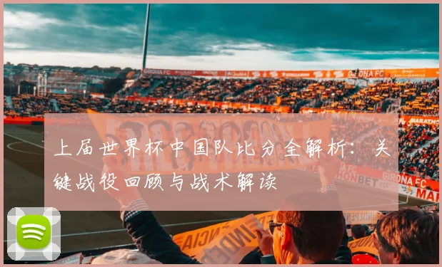 上届世界杯中国队比分全解析：关键战役回顾与战术解读